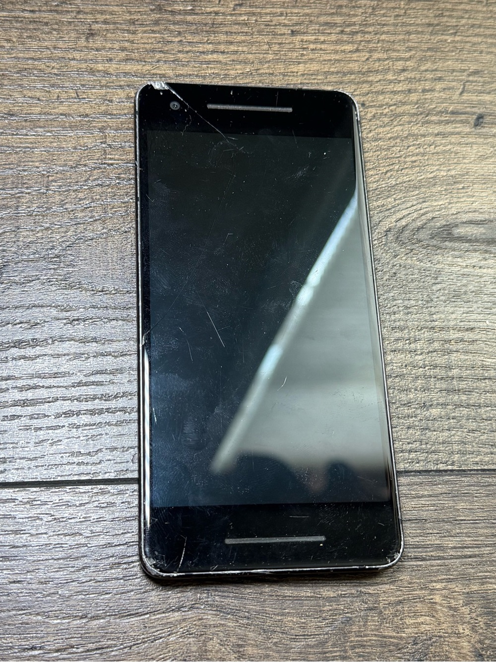 Google Pixel 2 Just Black Cell Phone GO11A Broken Display Electronics Devices